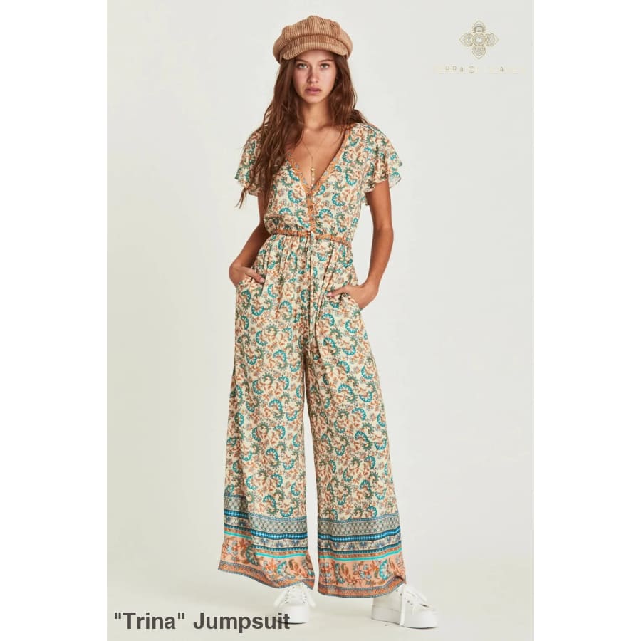 ’Trina’ Jumpsuit - S - Jumpsuit