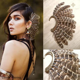 ’Zafira’ Earring - Brown - Earrings