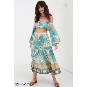 "Zinnia" Top - Bohemian inspired clothing for women