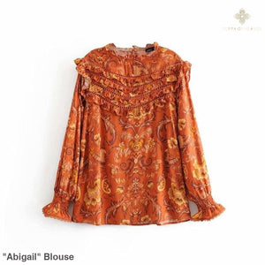 "Abigail" Blouse - Bohemian inspired clothing for women