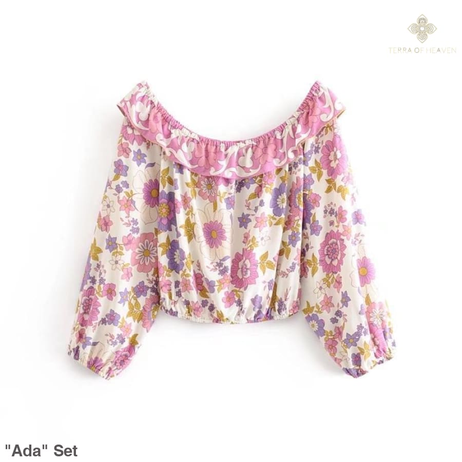 "Ada" Set - Bohemian inspired clothing for women