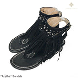 "Aretha" Sandals - Bohemian inspired clothing for women