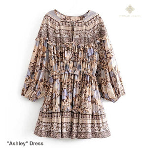 "Ashley" Dress - Bohemian inspired clothing for women