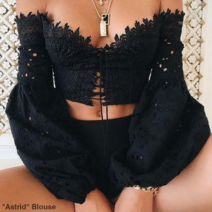 "Astrid" Blouse - Bohemian inspired clothing for women
