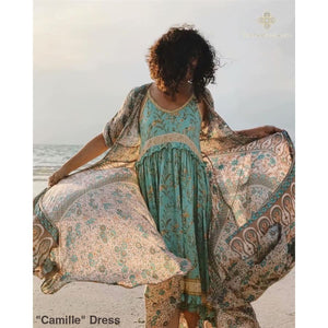"Camille" Dress - Bohemian inspired clothing for women