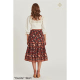 "Cecile" Skirt - Bohemian inspired clothing for women