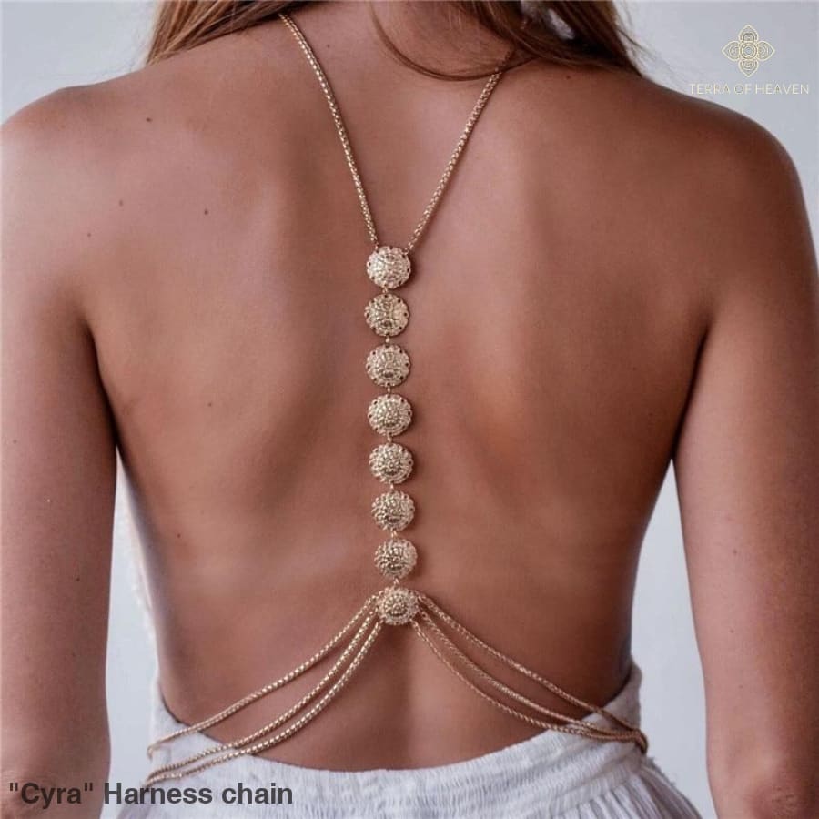 "Cyra" Harness chain - Bohemian inspired clothing for women