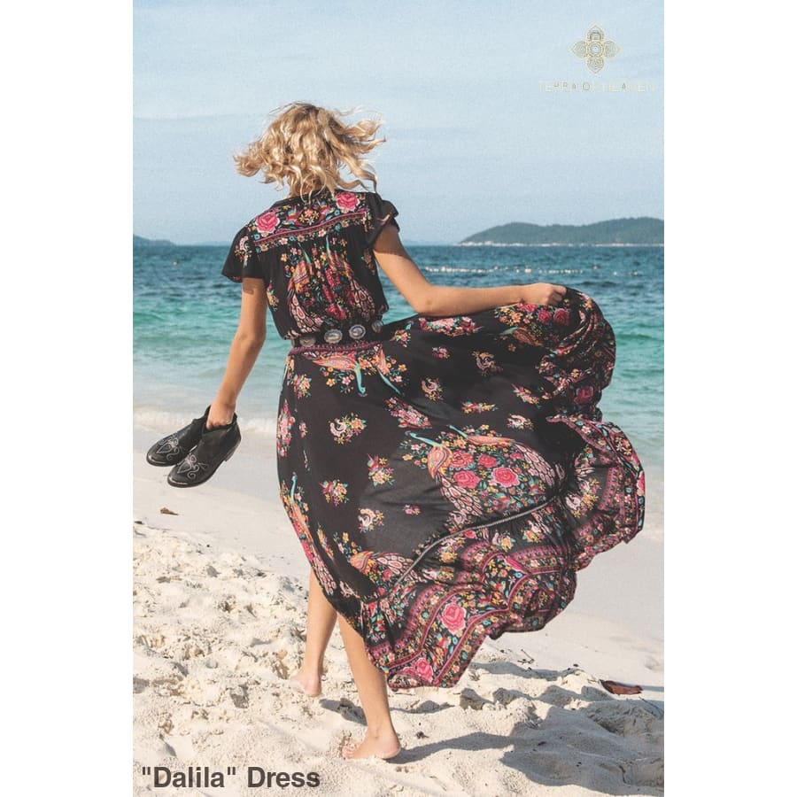 "Dalila" Dress - Bohemian inspired clothing for women