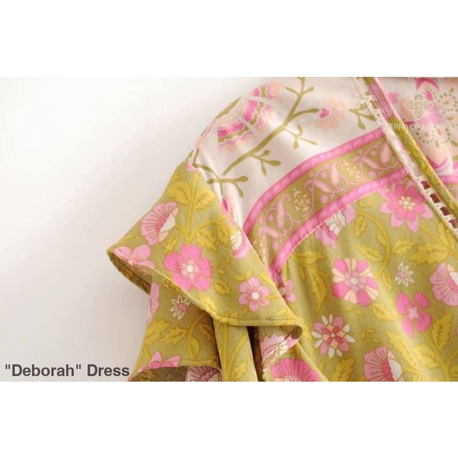 "Deborah" Dress - Bohemian inspired clothing for women