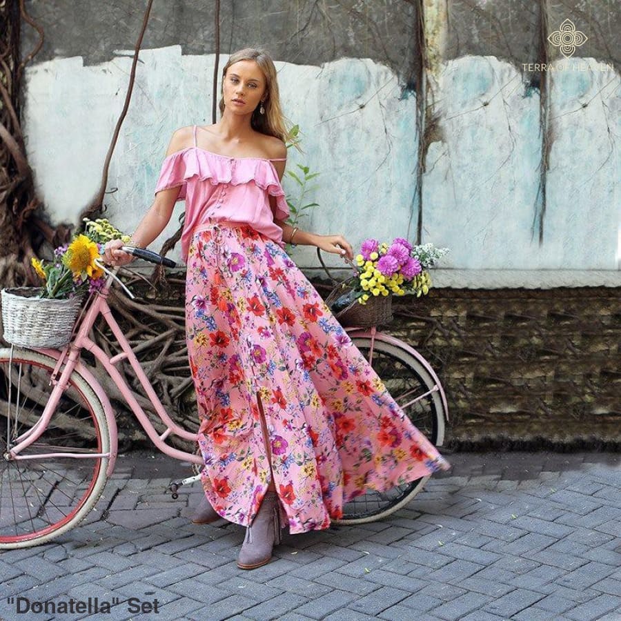 "Donatella" Set - Bohemian inspired clothing for women