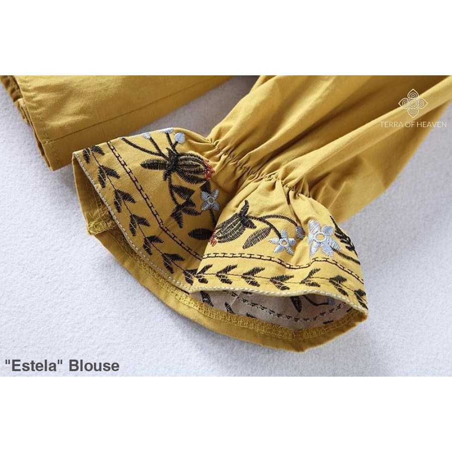 "Estela" Blouse - Bohemian inspired clothing for women