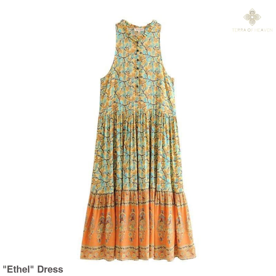 "Ethel" Dress - Bohemian inspired clothing for women