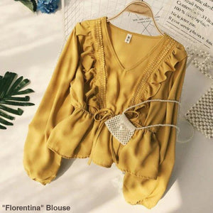 "Florentina" Blouse - Bohemian inspired clothing for women