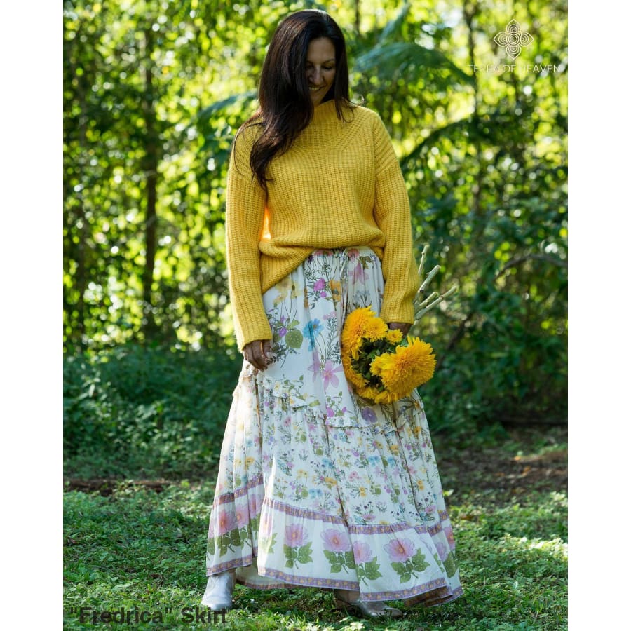 "Fredrica" Skirt - Bohemian inspired clothing for women
