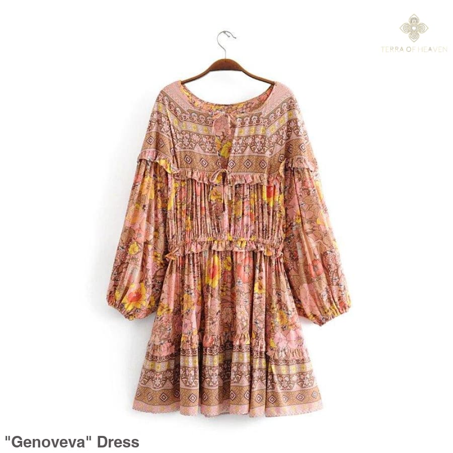"Genoveva" Dress - Bohemian inspired clothing for women