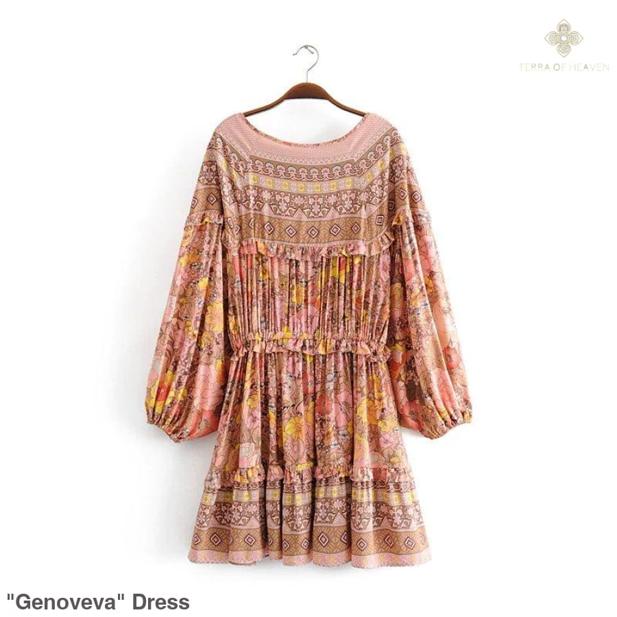 "Genoveva" Dress - Bohemian inspired clothing for women
