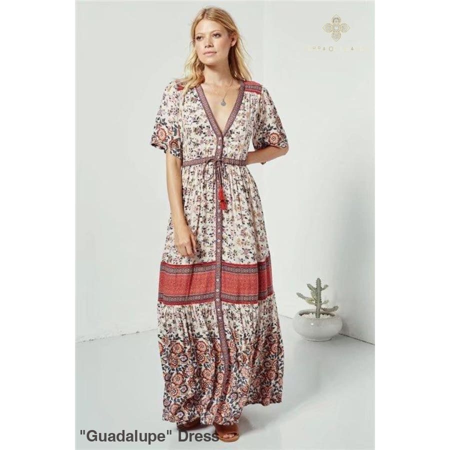 "Guadalupe" Dress - Bohemian inspired clothing for women