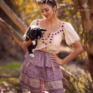 "Johanna" Skirt - Bohemian inspired clothing for women