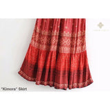"Kimora" Skirt - Bohemian inspired clothing for women