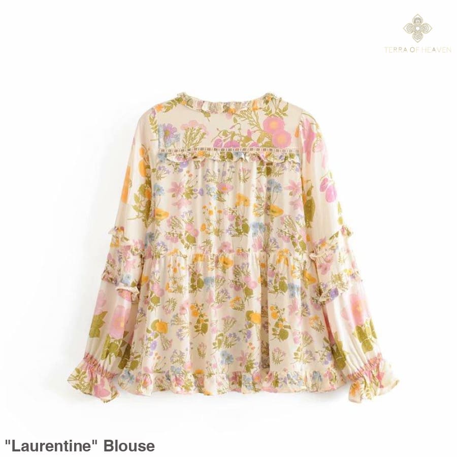 "Laurentine" Blouse - Bohemian inspired clothing for women