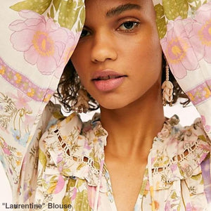 "Laurentine" Blouse - Bohemian inspired clothing for women
