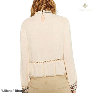 "Liliana" Blouse - Bohemian inspired clothing for women