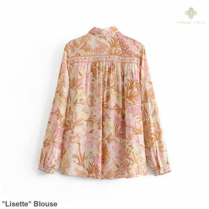 "Lisette" Blouse - Bohemian inspired clothing for women