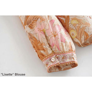 "Lisette" Blouse - Bohemian inspired clothing for women