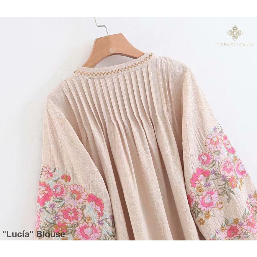 "Lucía" Blouse - Bohemian inspired clothing for women