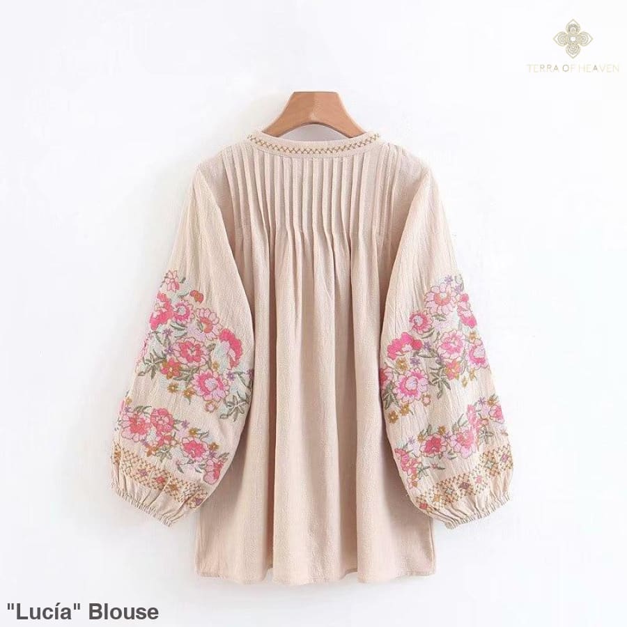 "Lucía" Blouse - Bohemian inspired clothing for women