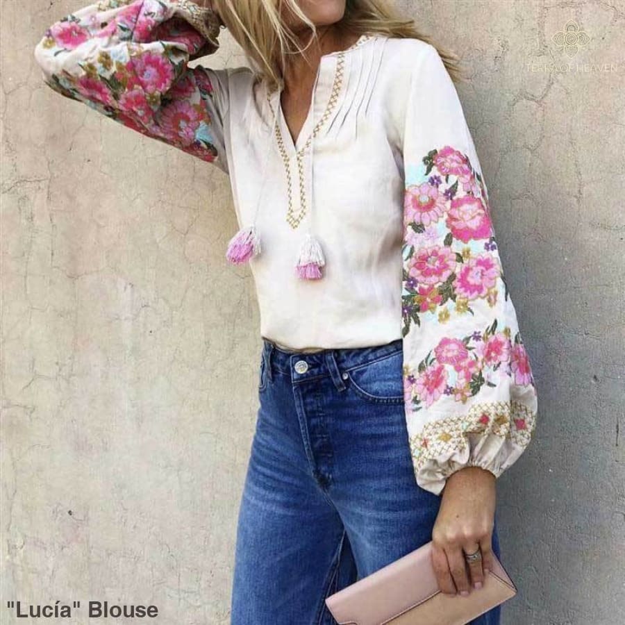 "Lucía" Blouse - Bohemian inspired clothing for women