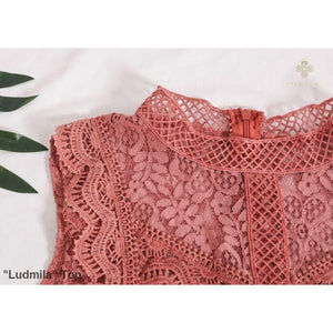 "Ludmila" Top - Bohemian inspired clothing for women