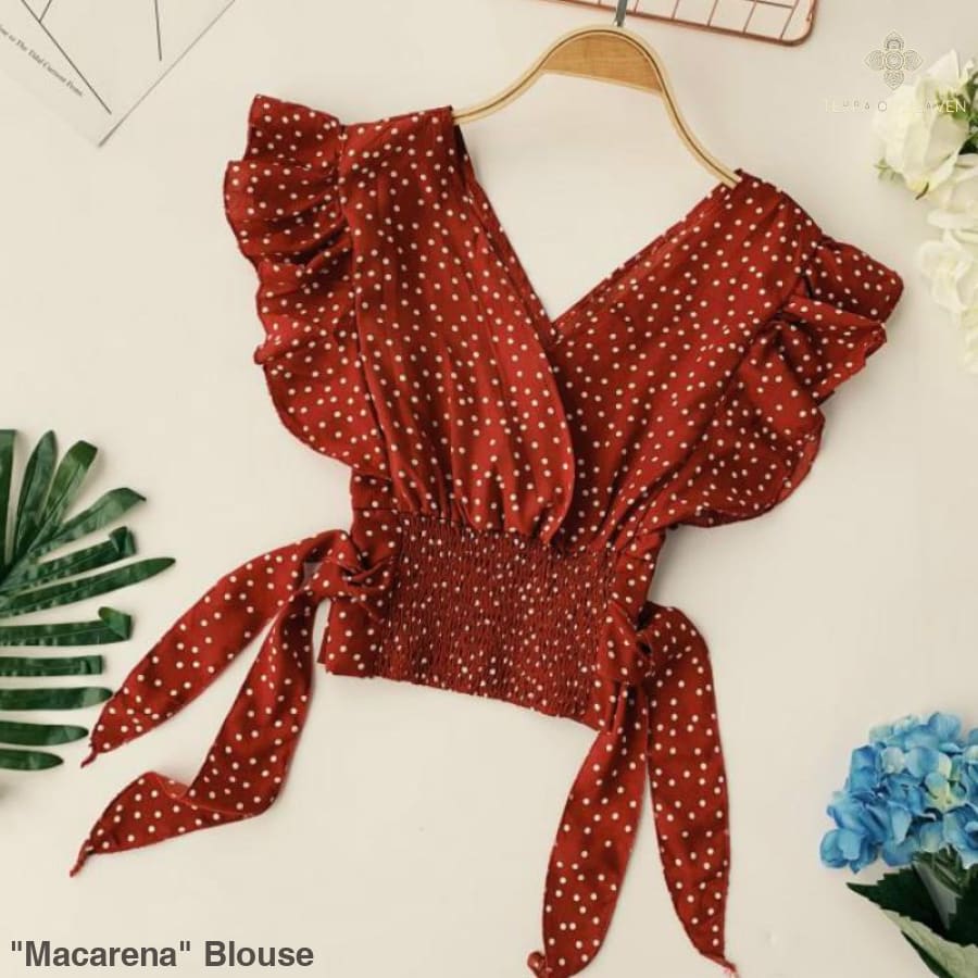 "Macarena" Blouse - Bohemian inspired clothing for women