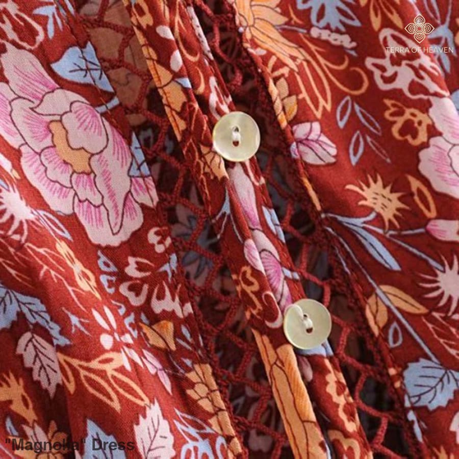 "Magnolia" Dress - Bohemian inspired clothing for women