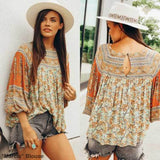 "Marcia" Blouse - Bohemian inspired clothing for women