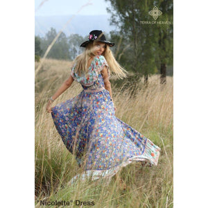 "Nicolette" Dress - Bohemian inspired clothing for women