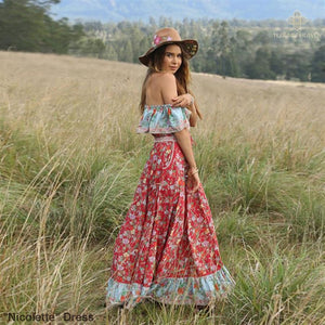 "Nicolette" Dress - Bohemian inspired clothing for women
