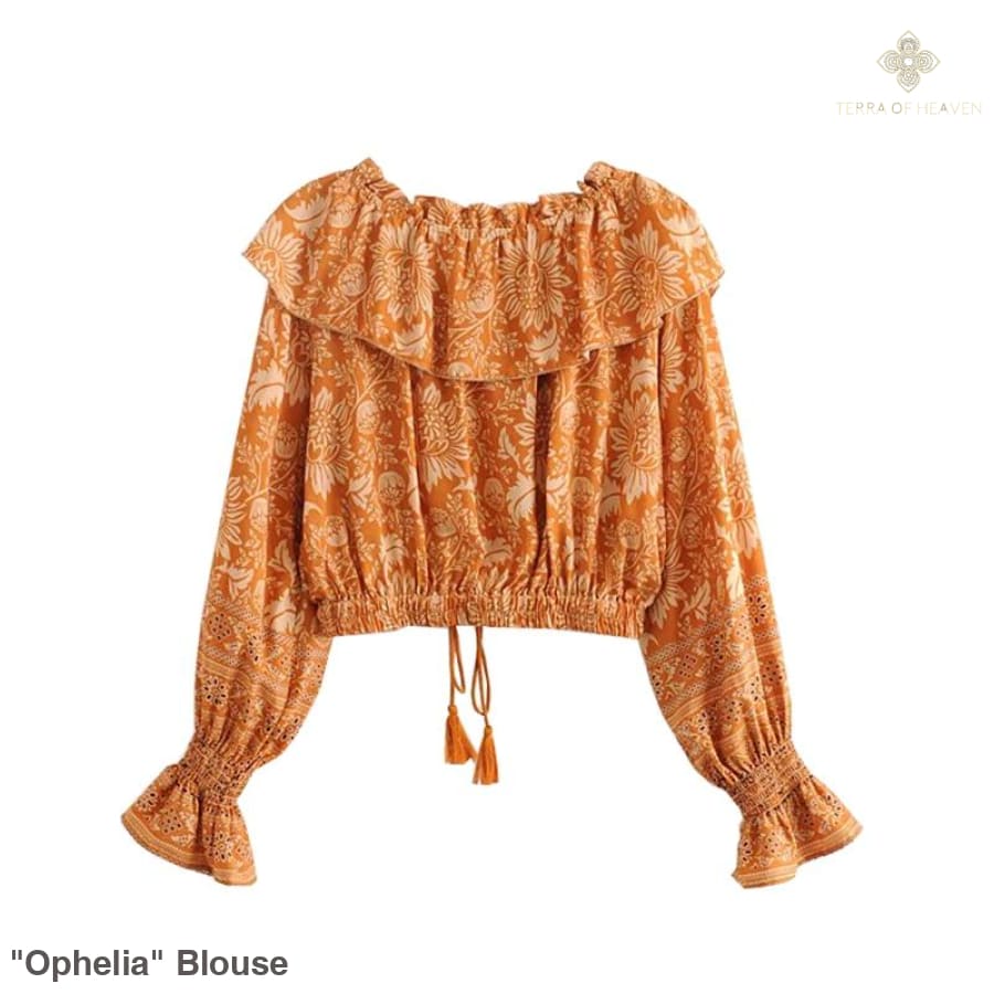 "Ophelia" Blouse - Bohemian inspired clothing for women