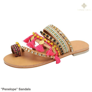 "Penelope" Sandals - Terra of Heaven