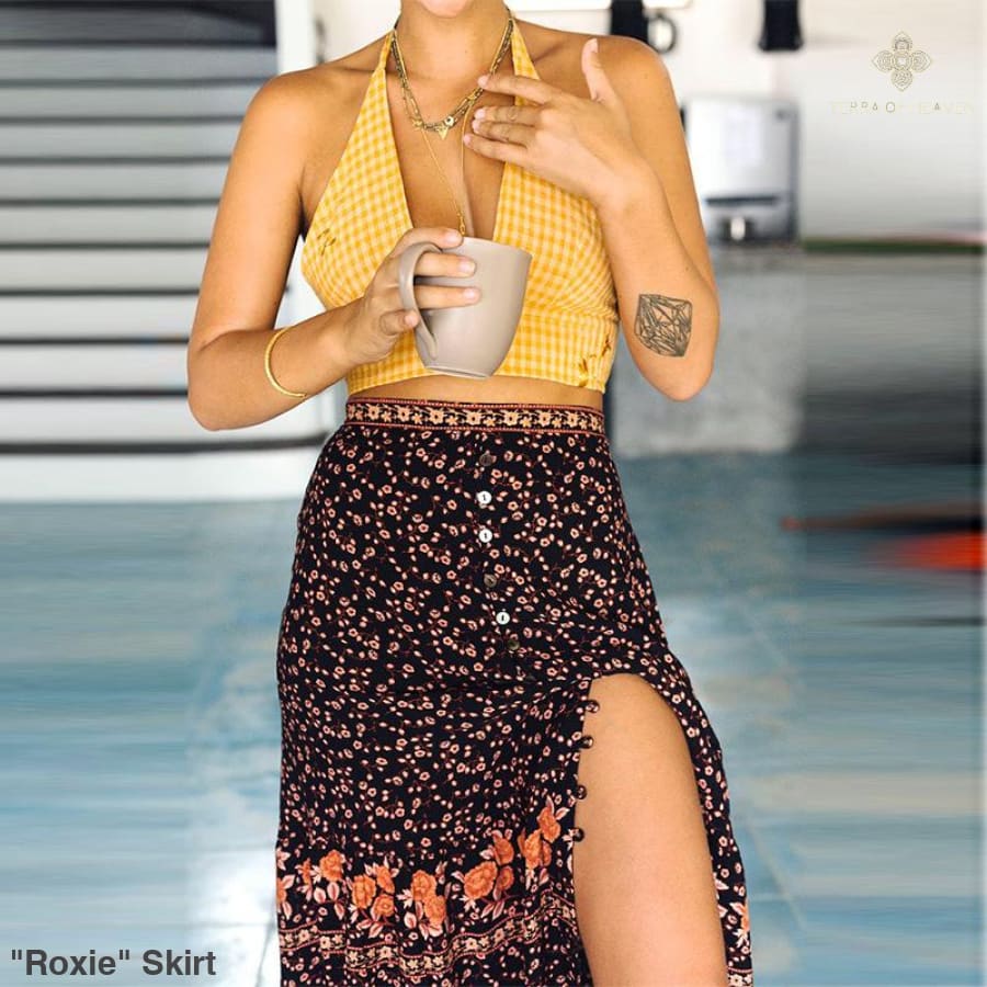 "Roxie" Skirt - Bohemian inspired clothing for women
