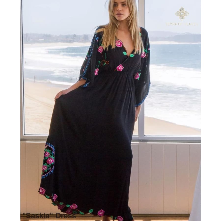 "Saskia" Dress - Bohemian inspired clothing for women