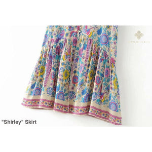 "Shirley" Skirt - Bohemian inspired clothing for women
