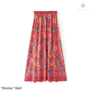 "Shirley" Skirt - Bohemian inspired clothing for women