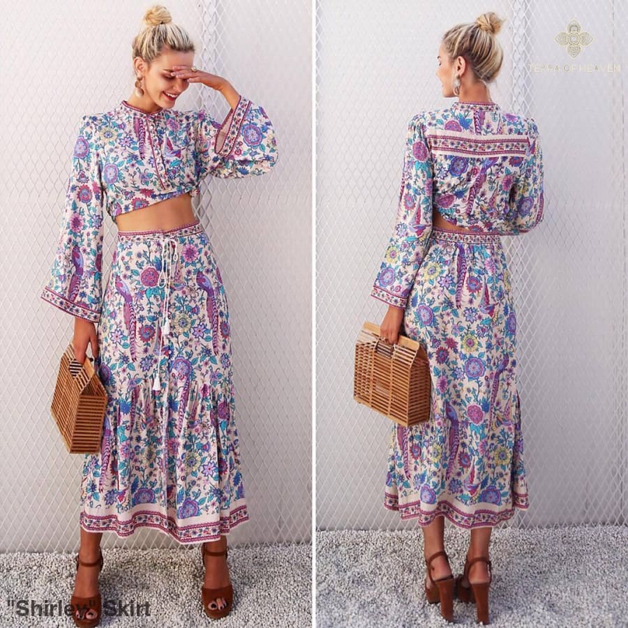 "Shirley" Skirt - Bohemian inspired clothing for women