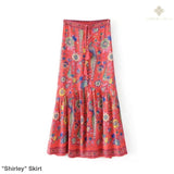 "Shirley" Skirt - Bohemian inspired clothing for women