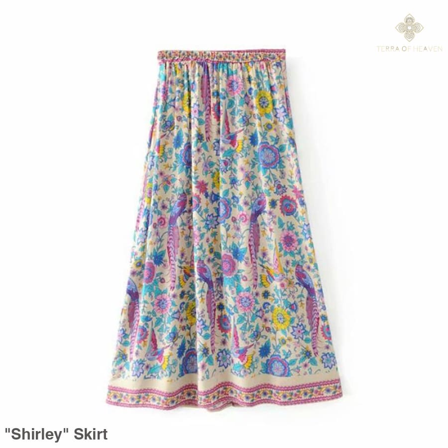 "Shirley" Skirt - Bohemian inspired clothing for women