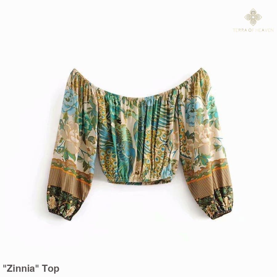 "Zinnia" Top - Bohemian inspired clothing for women
