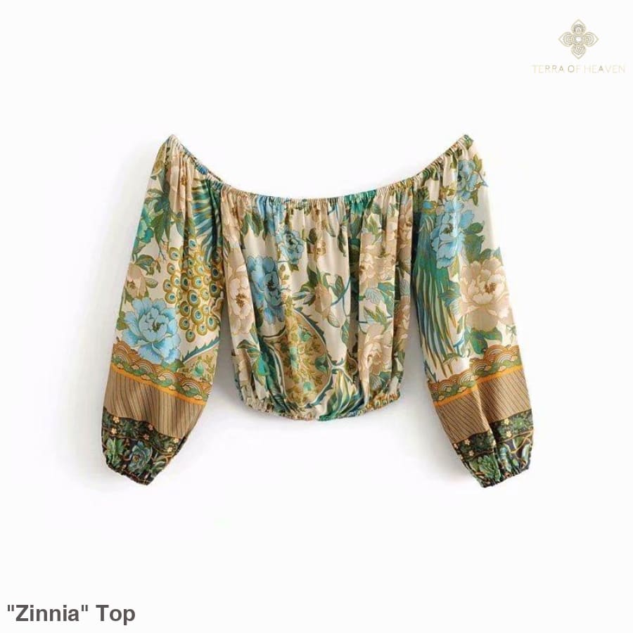 "Zinnia" Top - Bohemian inspired clothing for women